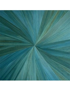 Paille de seigle vert turquoise