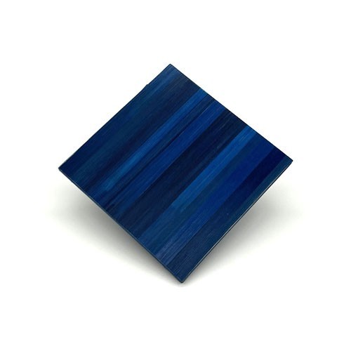 Seaport blue rye straw