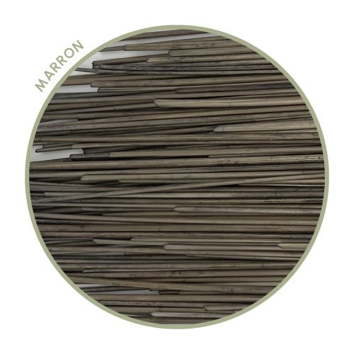 Iced Taupe Rye Straw