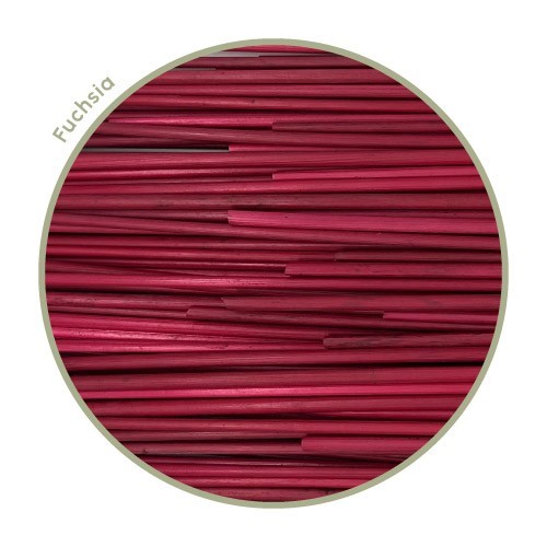 Zoom paille de seigle fuchsia