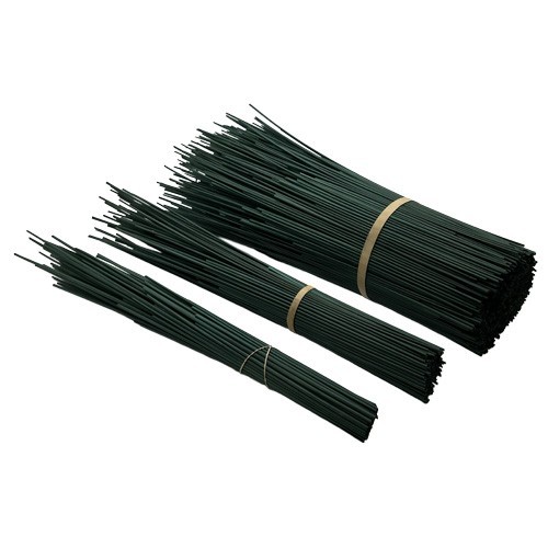 Emerald green rye straw