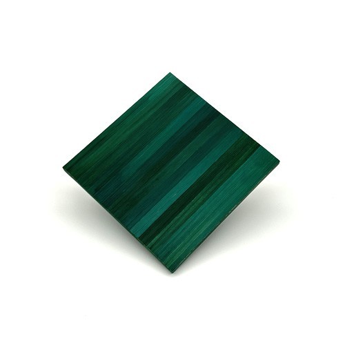 Emerald green rye straw