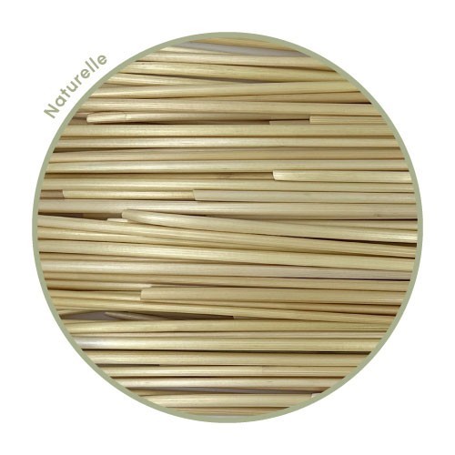 Zoom paille de seigle naturelle