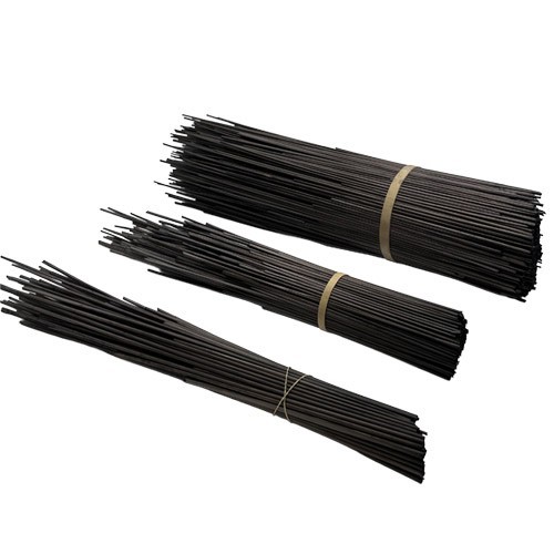 Ebony brown rye straw