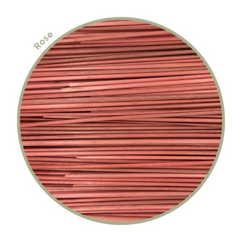 Zoom paille de seigle rose