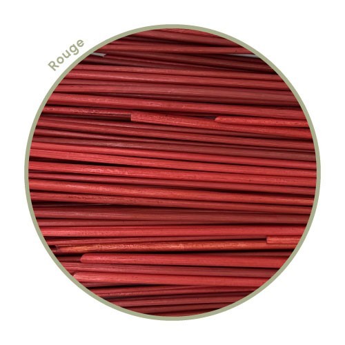 Red rye straw