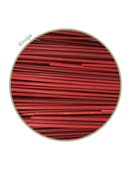 Zoom paille de seigle rouge