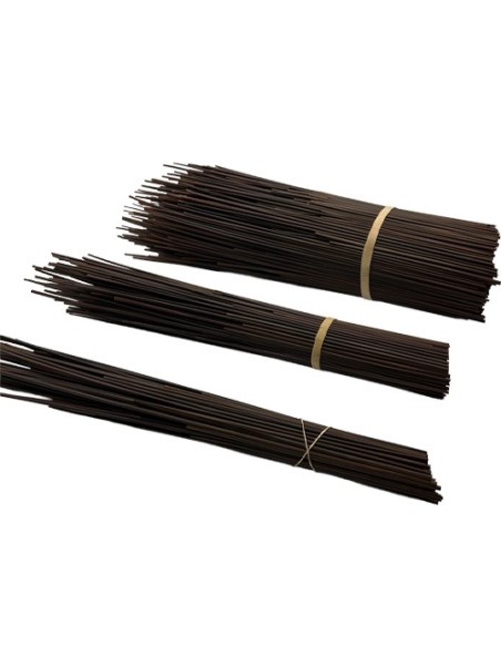 Blazing auburn rye straw