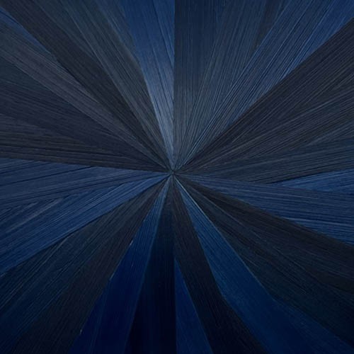 Paille de seigle bleu violet