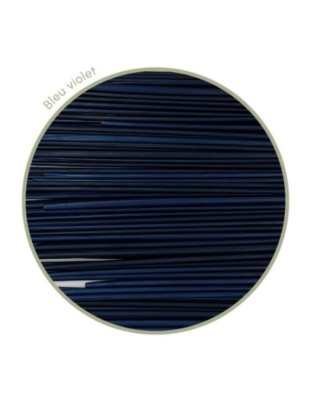 Blue Violet Rye Straw