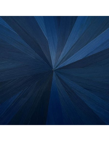 Paille de seigle bleu cobalt