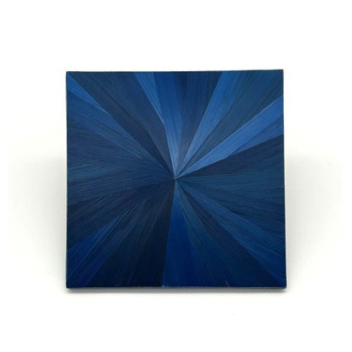Paille de seigle bleu cobalt