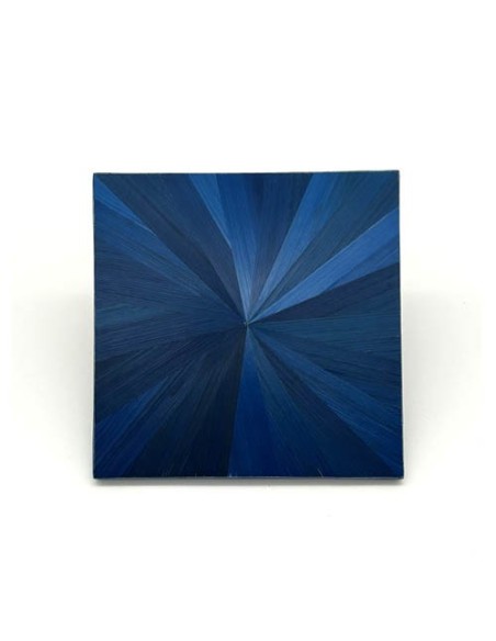 Paille de seigle bleu cobalt