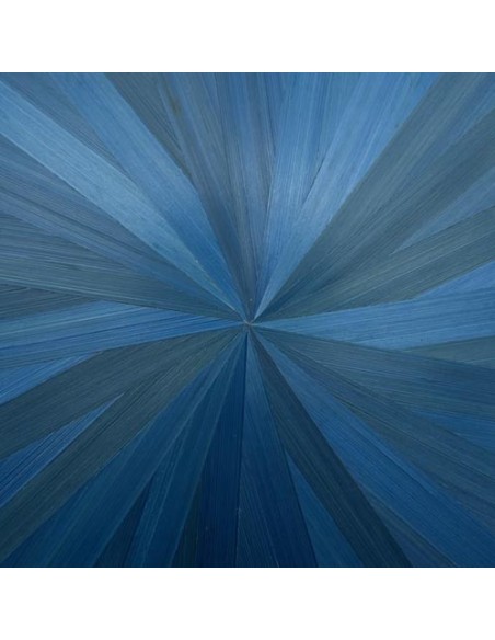 Glacier blue rye straw