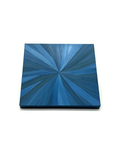 Glacier blue rye straw