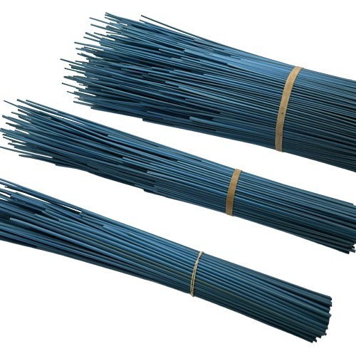 Glacier blue rye straw