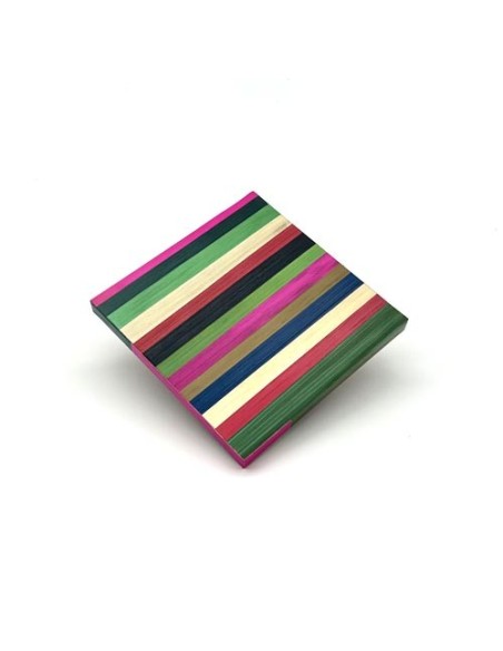 Multicolored rye straw