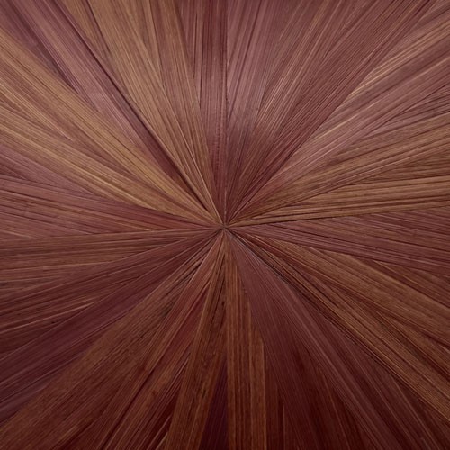 Burgundy Rye Straw for Straw Marquetry | Premium Artisan Quality