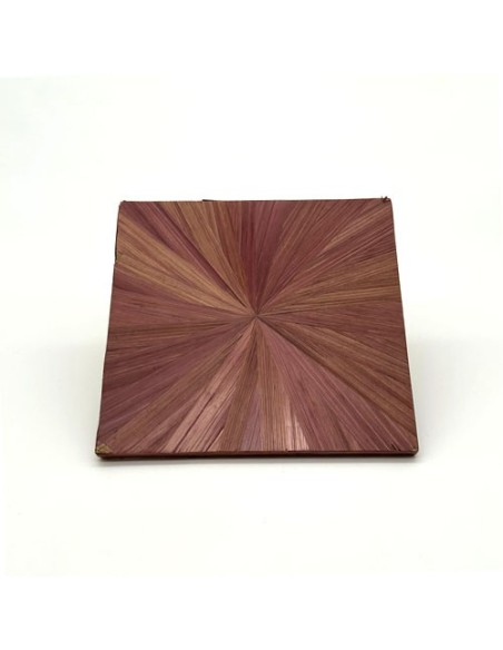 Burgundy Rye Straw for Straw Marquetry | Premium Artisan Quality