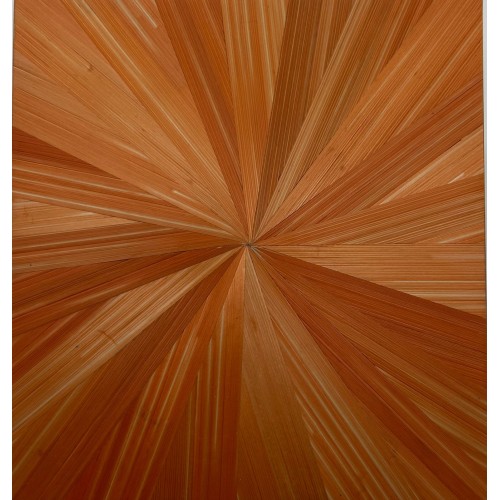 Rye straw for straw marquetry – Amber Orange