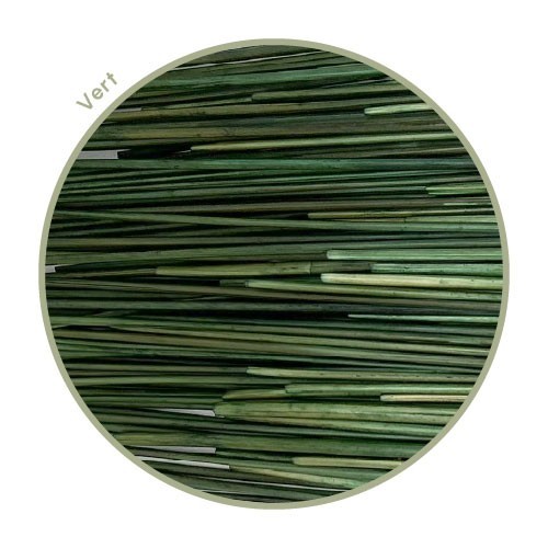 Green rye straw