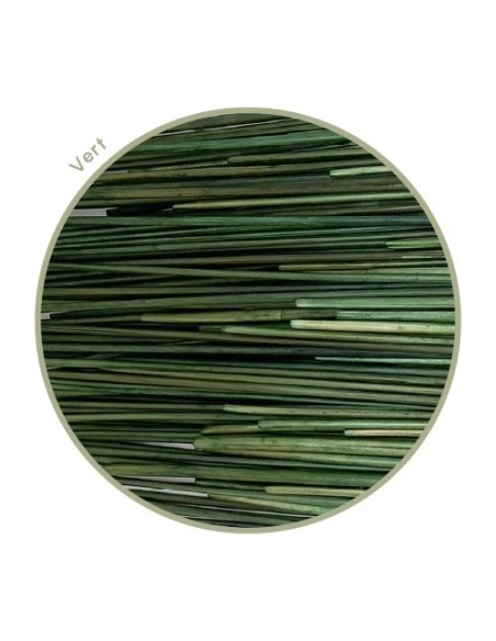 Paille de seigle vert