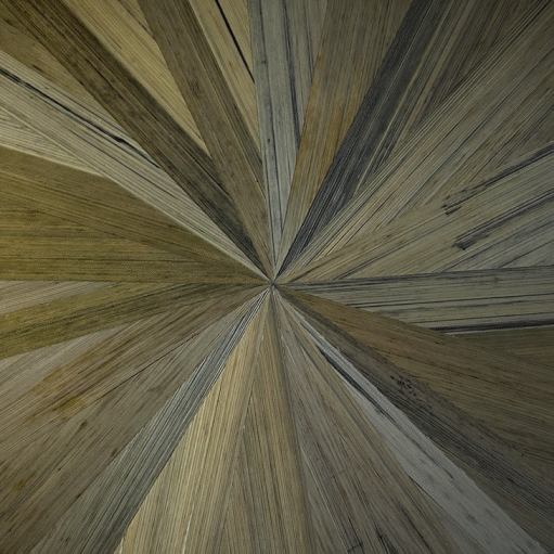 Paille de seigle en marqueterie