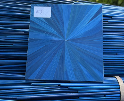 Paille bleue